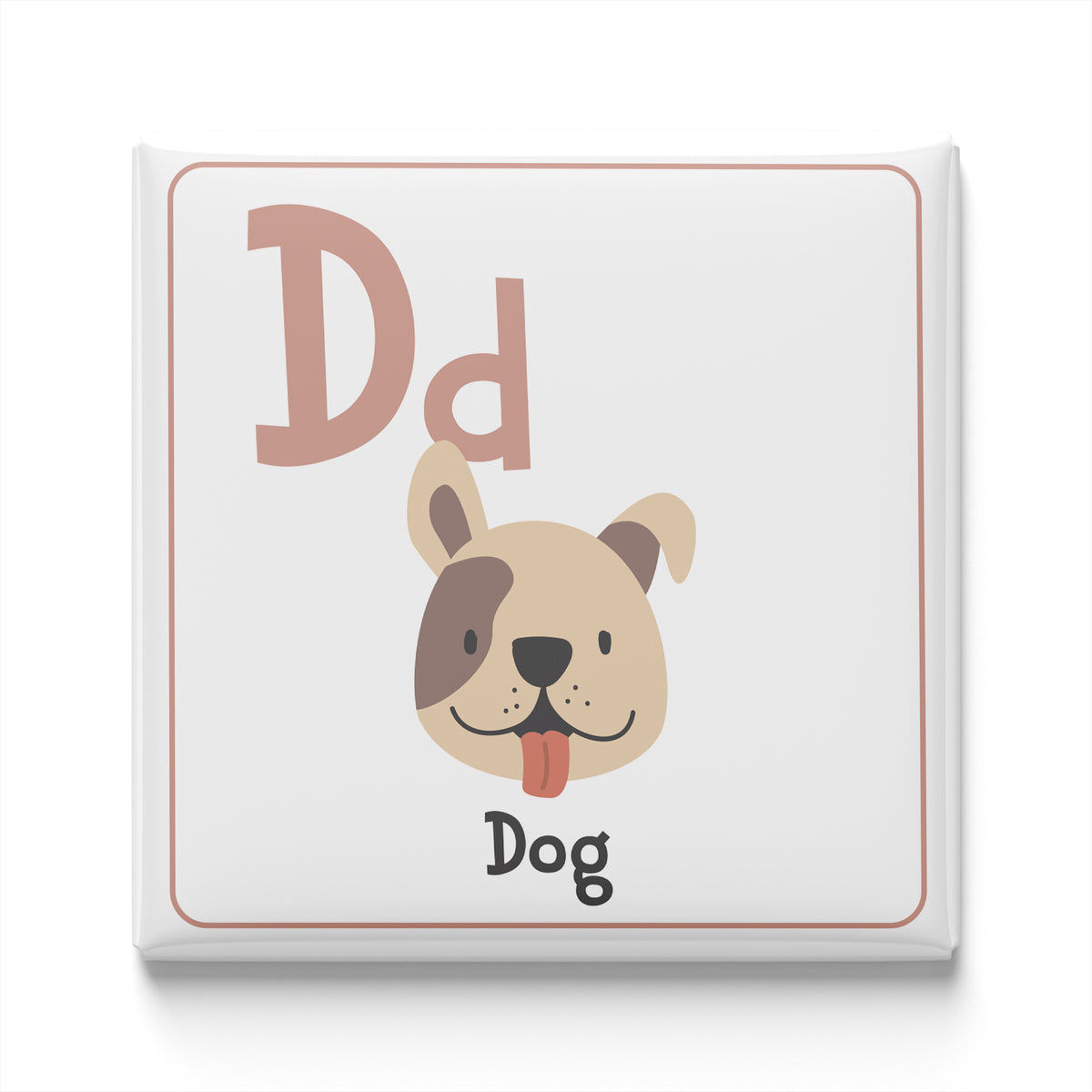 Animal Alphabet Magnet – D