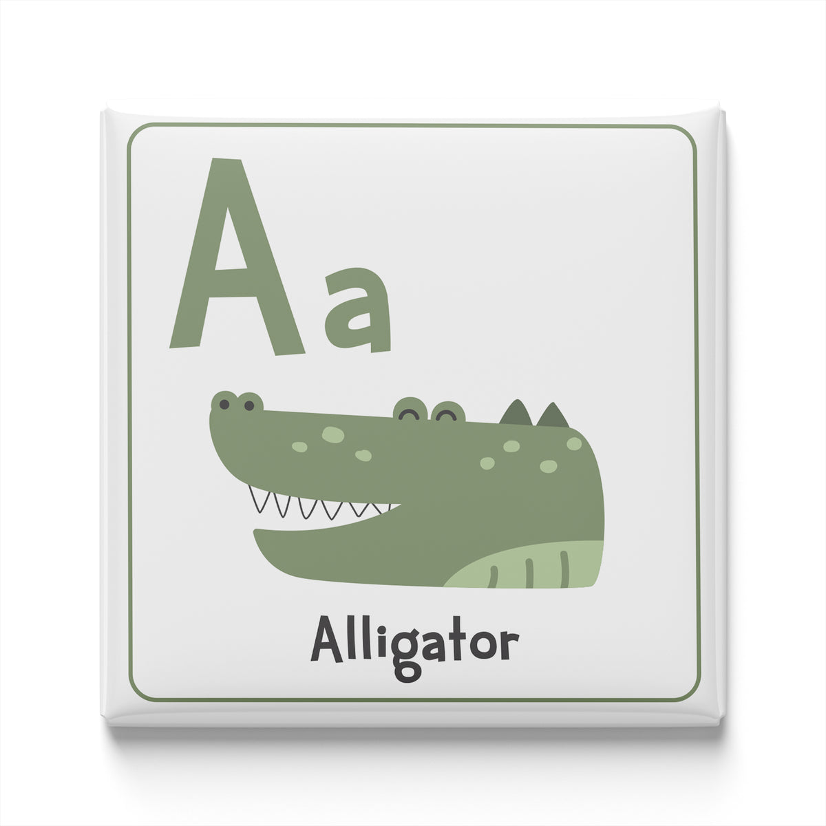Animal Alphabet Magnet – A
