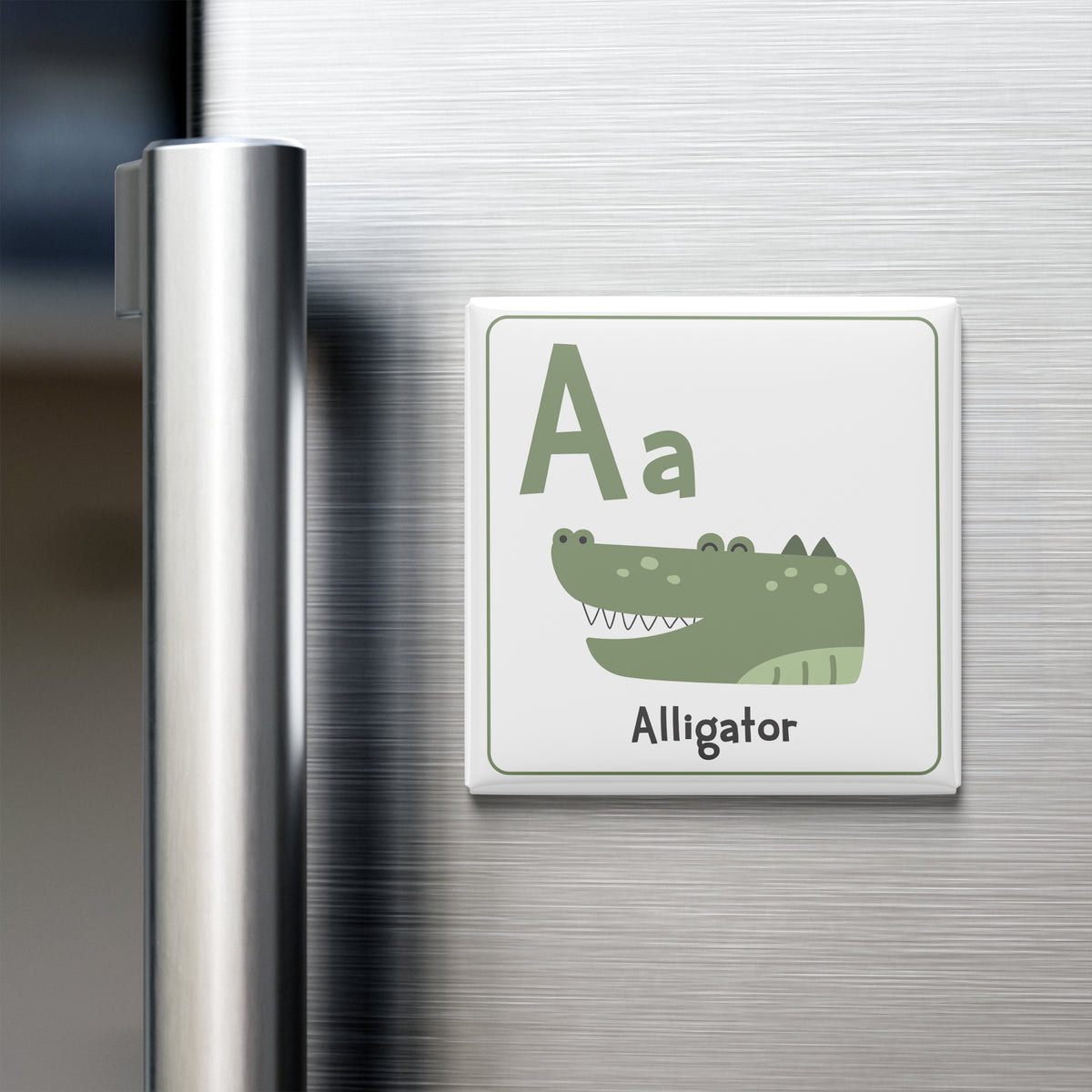 Animal Alphabet Magnet – A