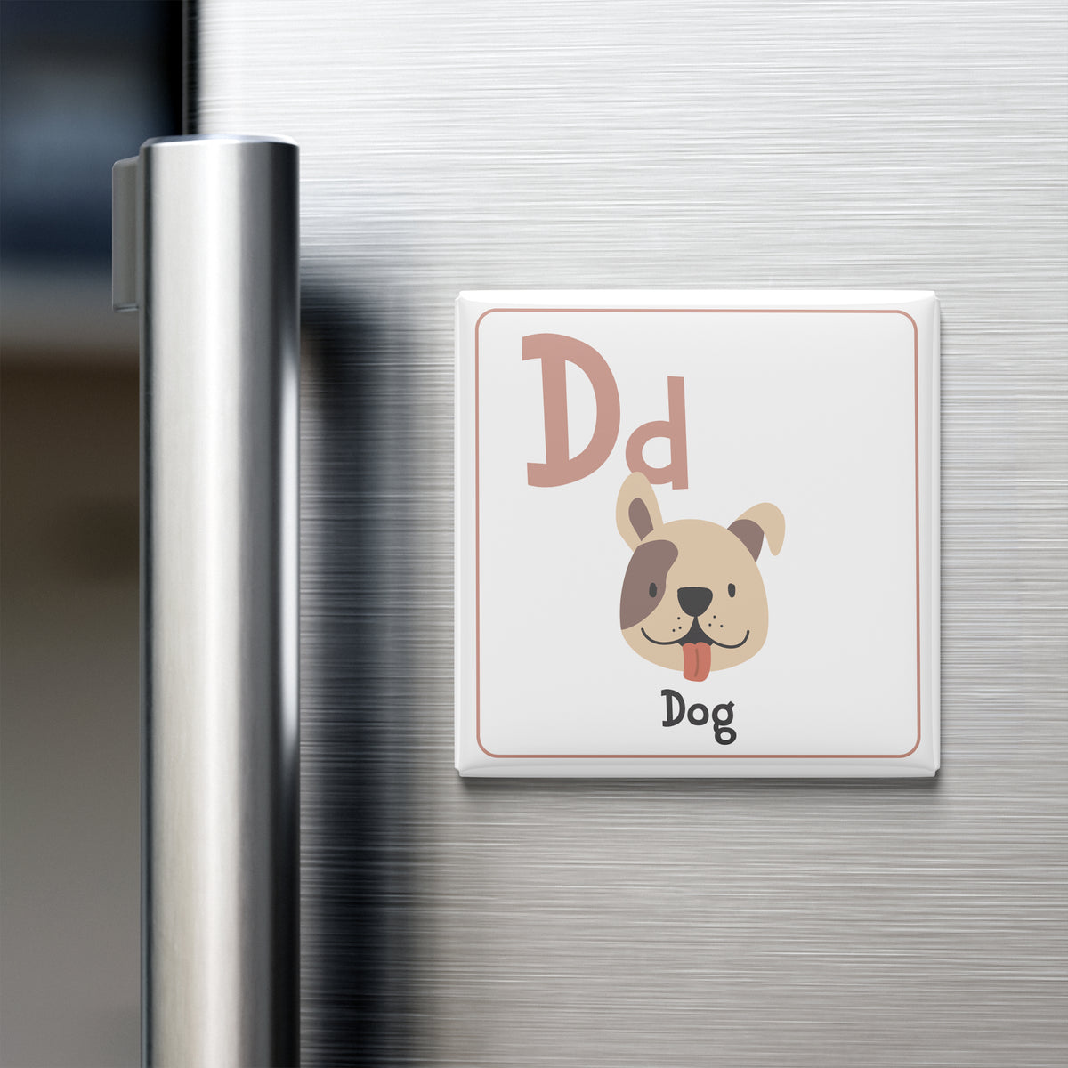 Animal Alphabet Magnet – D