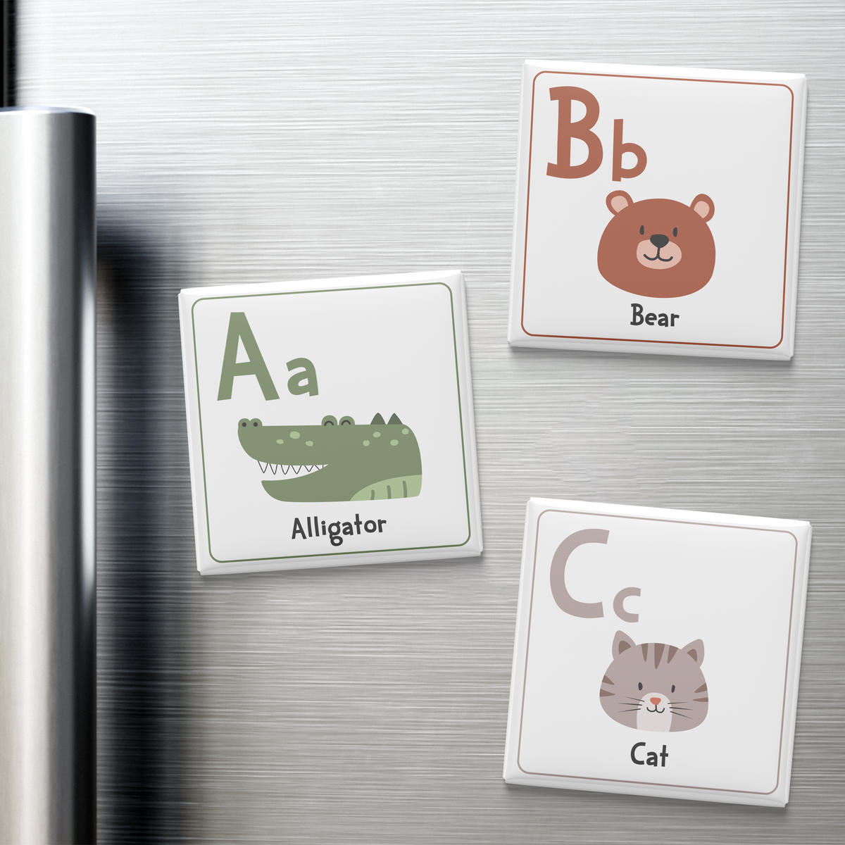 Animal Alphabet Magnet Set (A–Z)