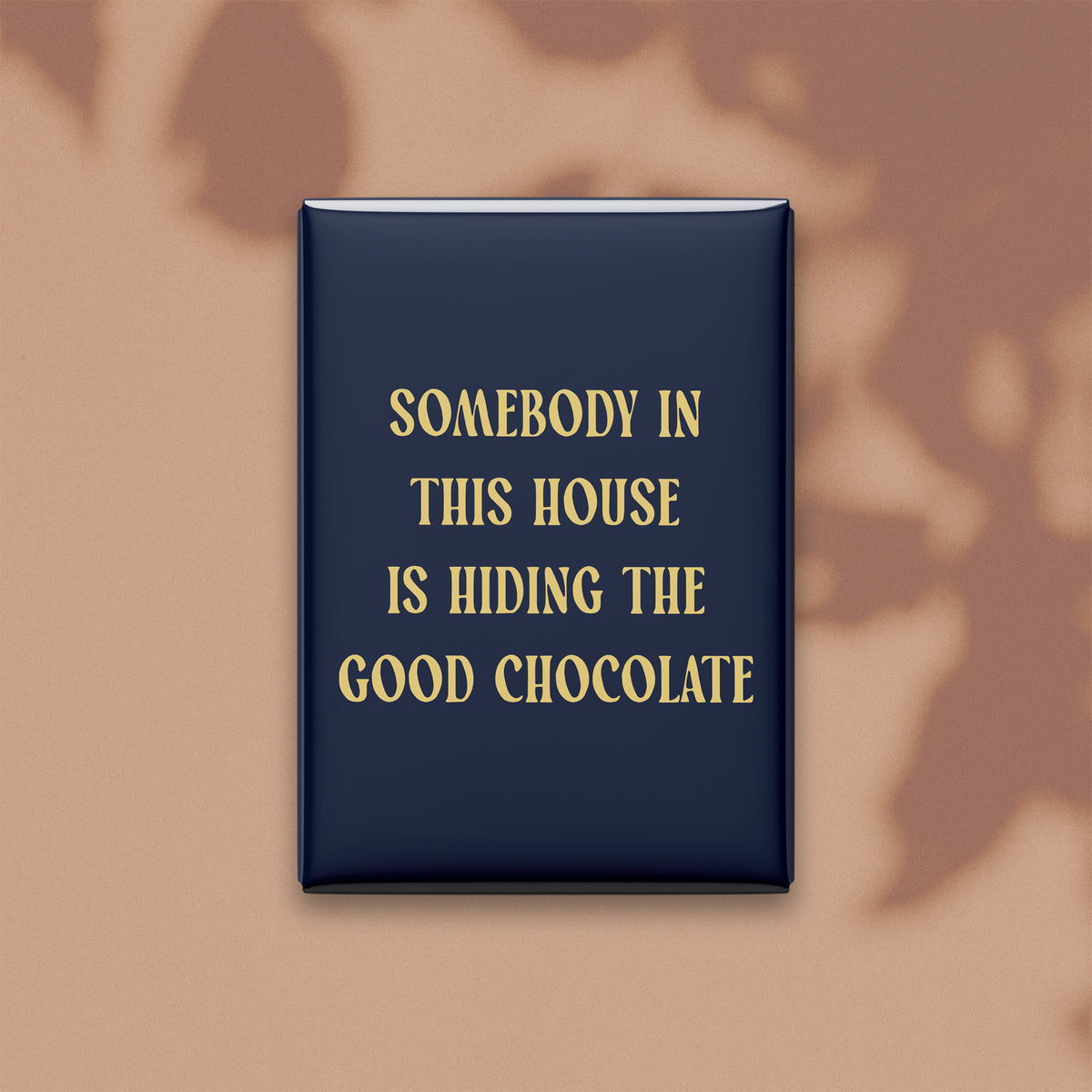 Somebody in This House Is Hiding the Good Chocolate Magnet