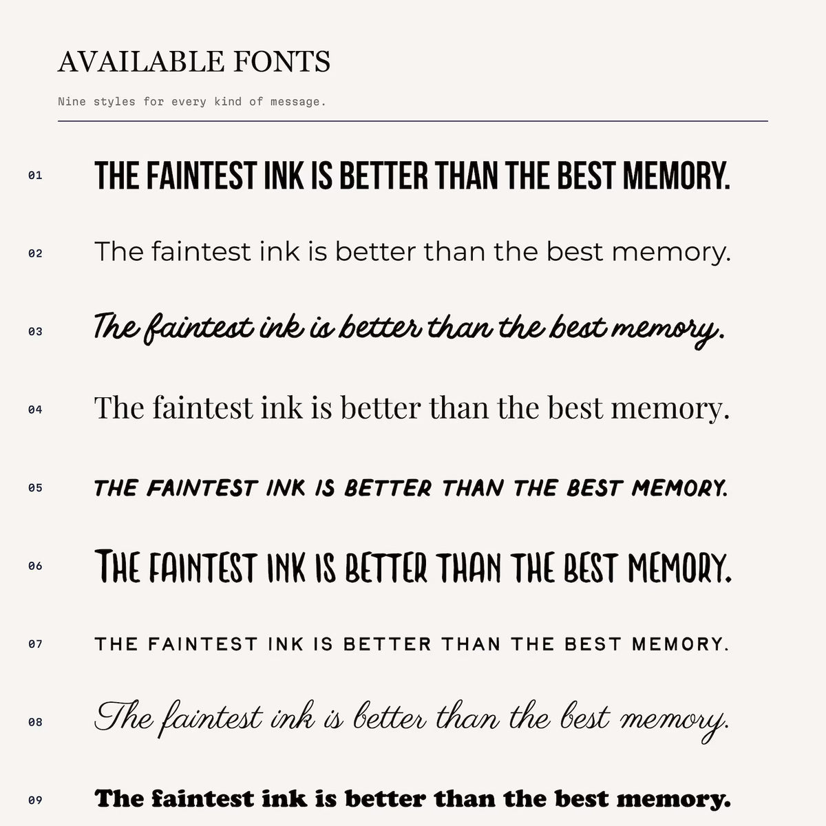 Custom Text Magnets - 2 x 2 Inch