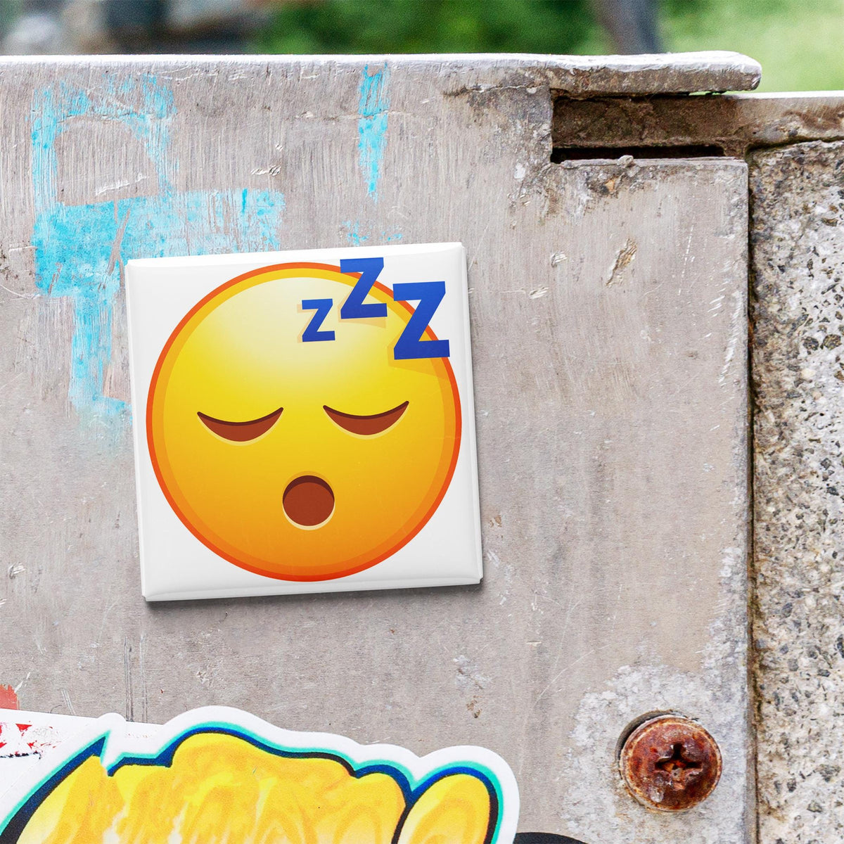 Sleeping Face Emoji Magnet