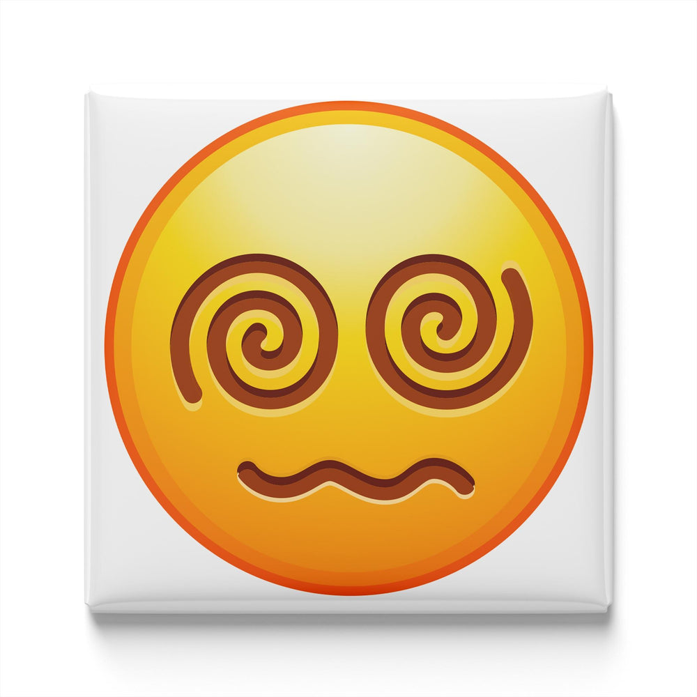 Face With Spiral Eyes Emoji Magnet