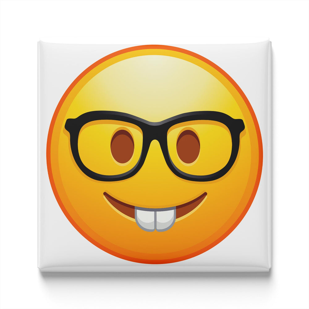 Smiling Face With Glasses Emoji Magnet