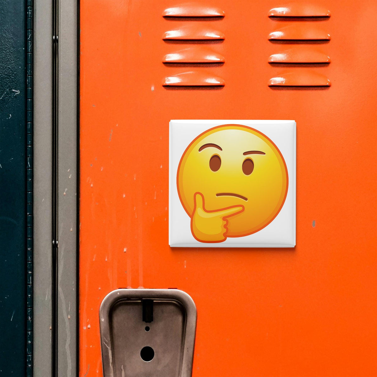 Thinking Face Emoji Magnet