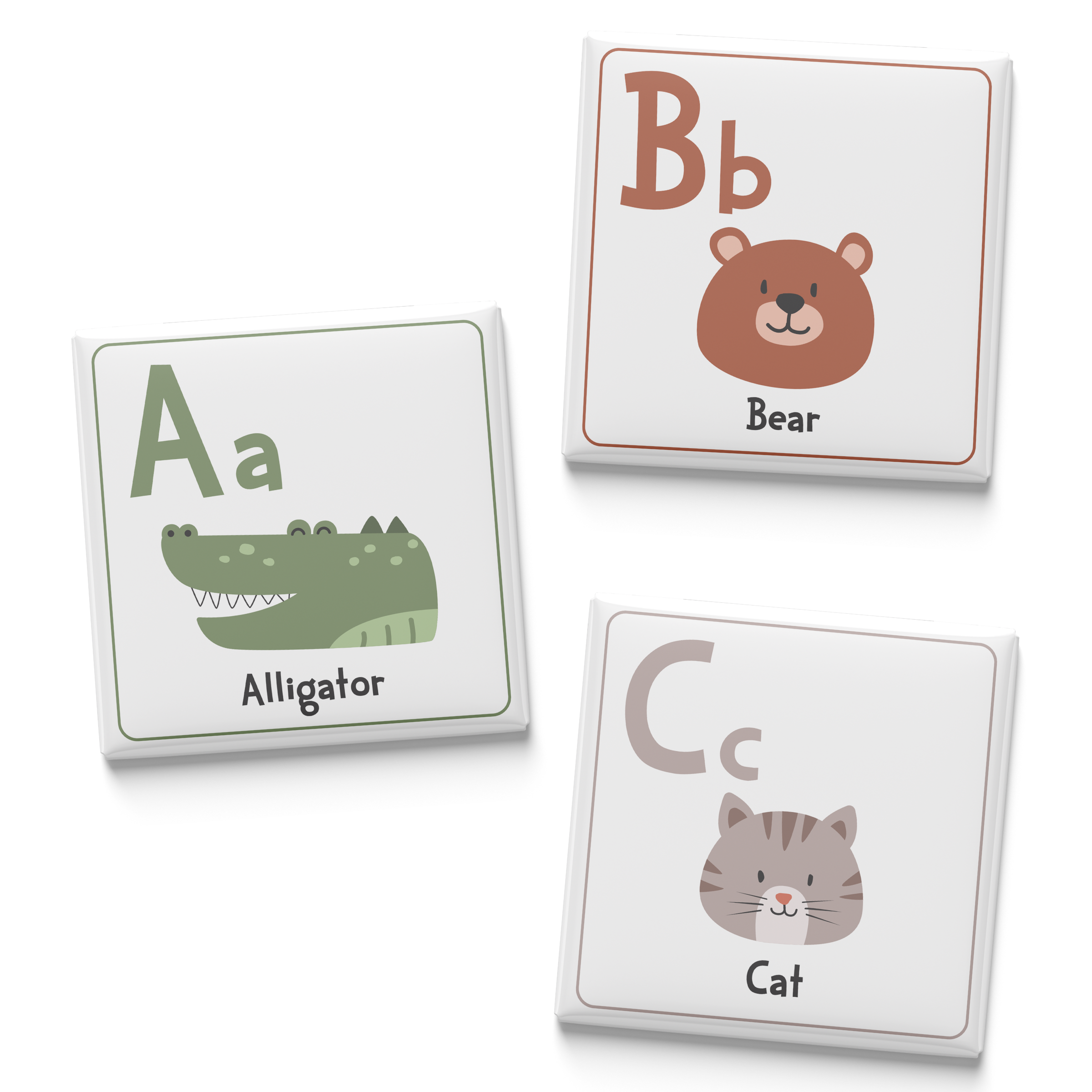ANIMAL ALPHABET MAGNETS