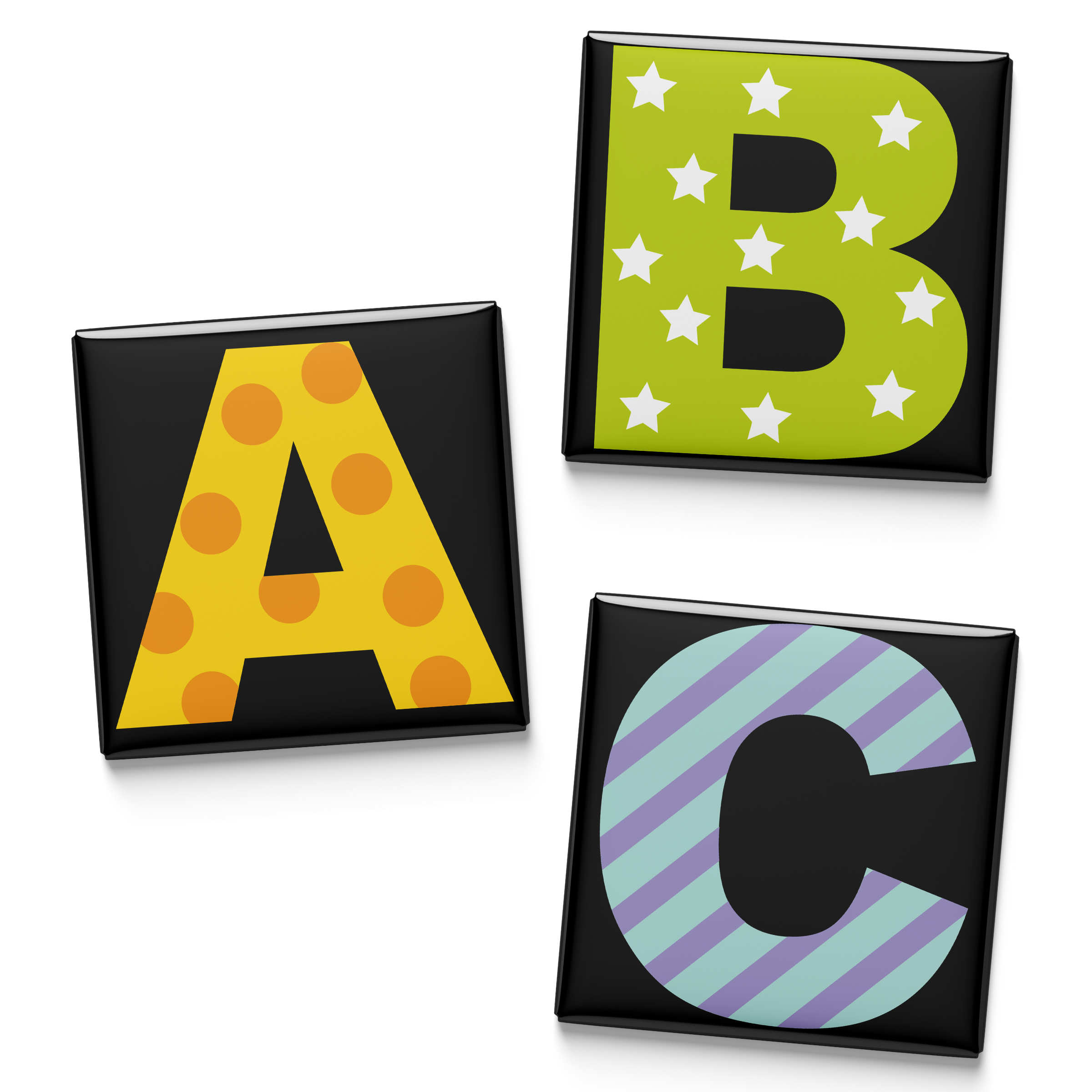 COLORFUL ALPHABET MAGNETS