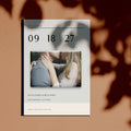 Save the Date Magnets with 5 x 7 Cards