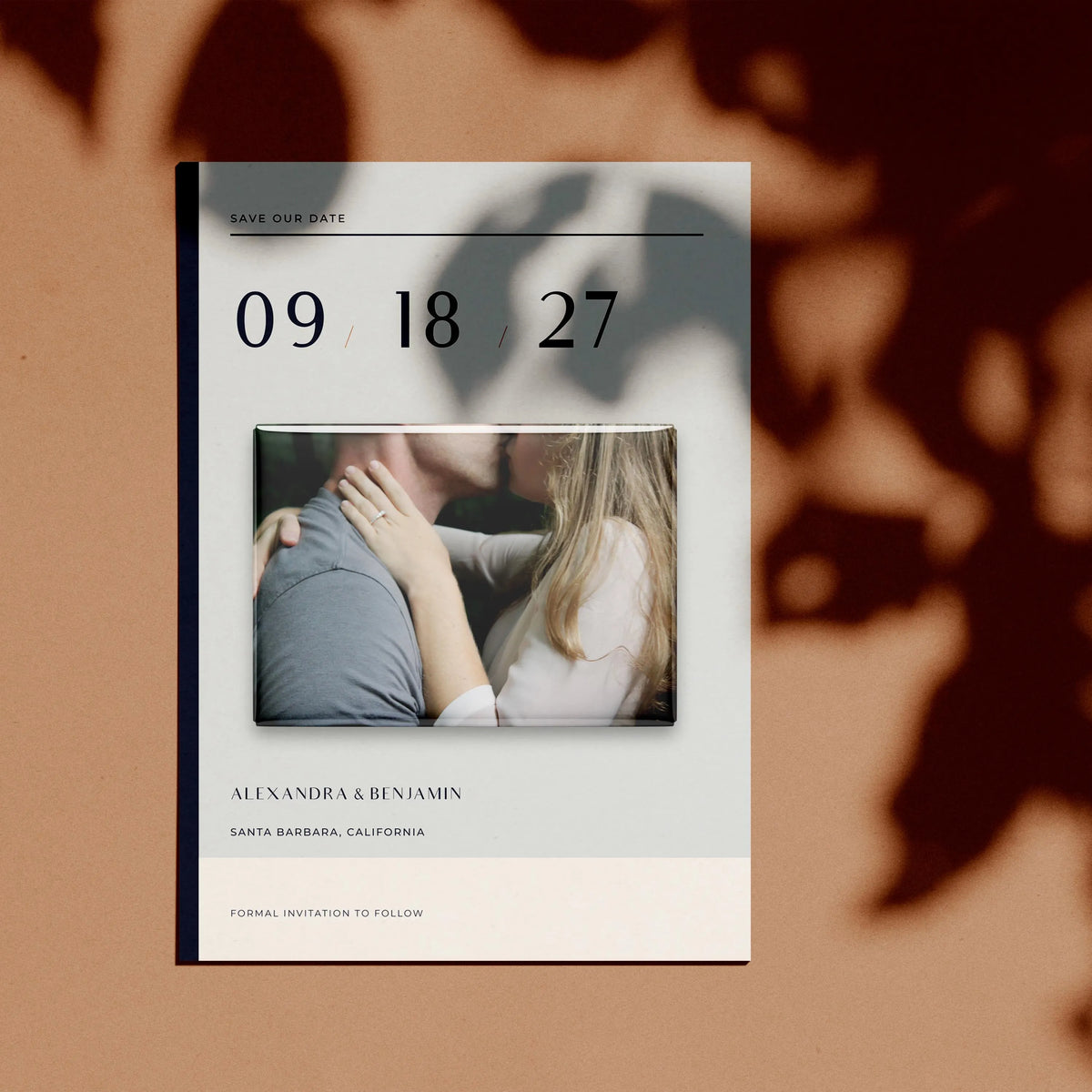 Save the Date Magnets with 5 x 7 Cards