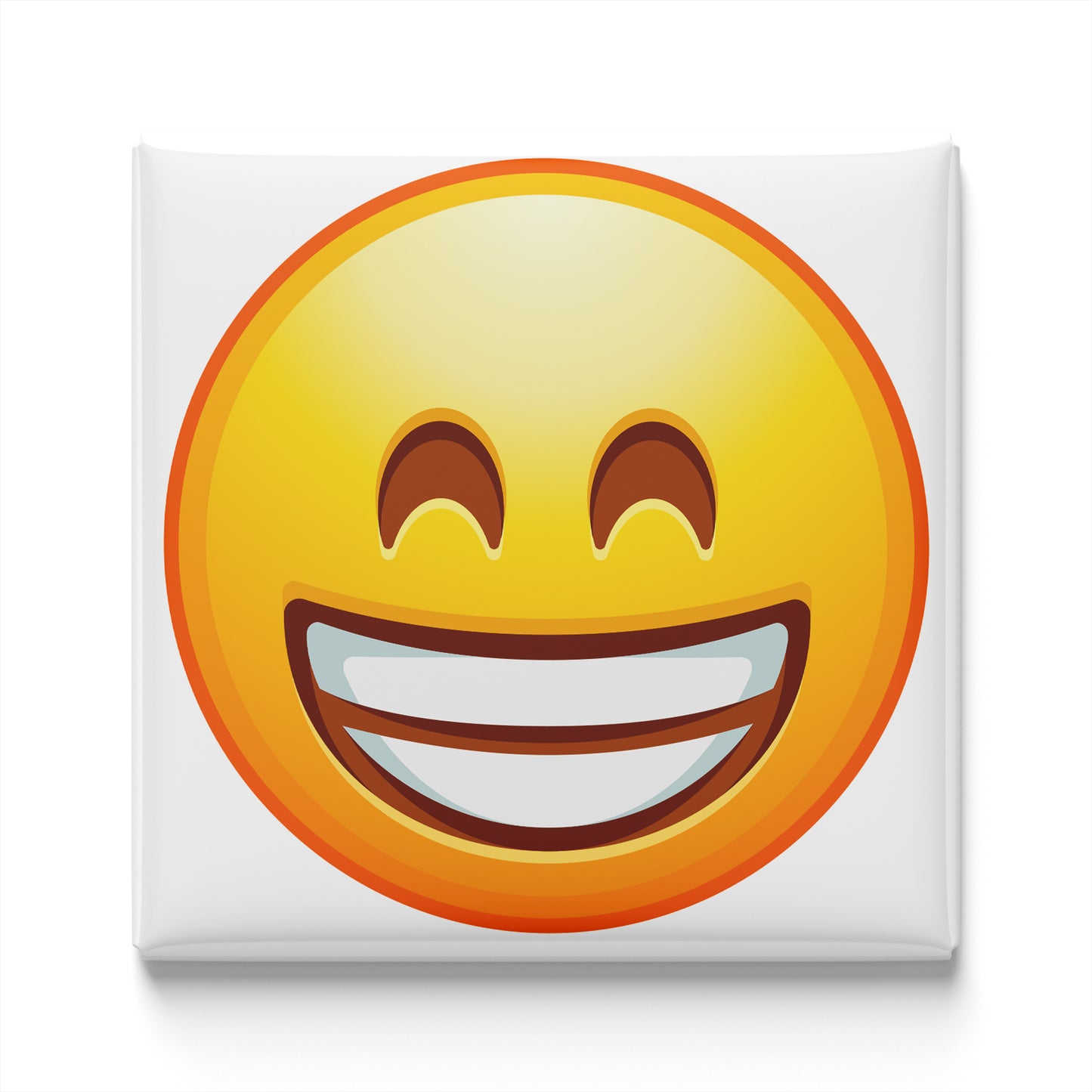 BEAMING FACE WITH SMILING EYES EMOJI MAGNET