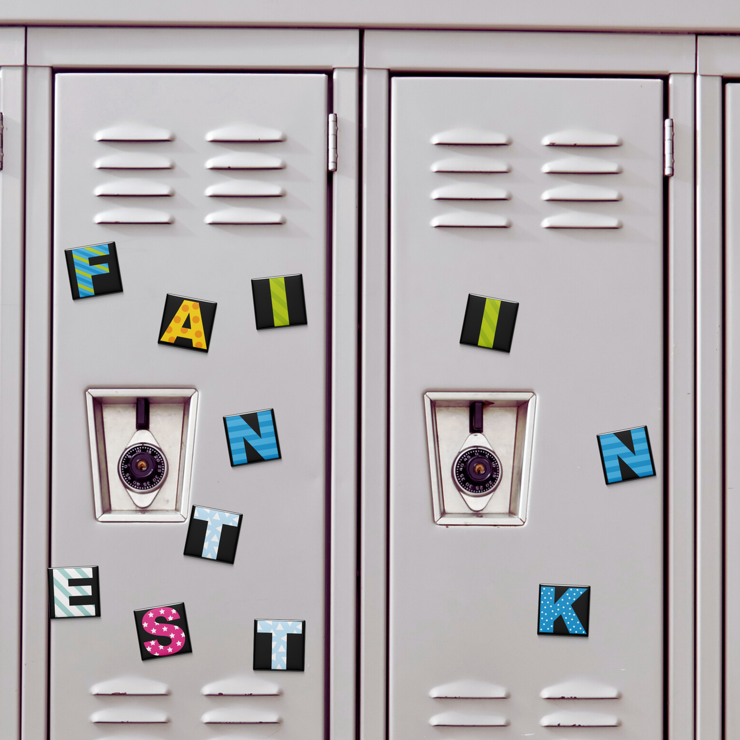 COLORFUL ALPHABET MAGNET SET (A–Z)