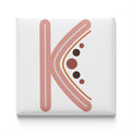 Boho Alphabet Magnet – K
