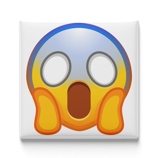 FACE SCREAMING IN FEAR EMOJI MAGNET