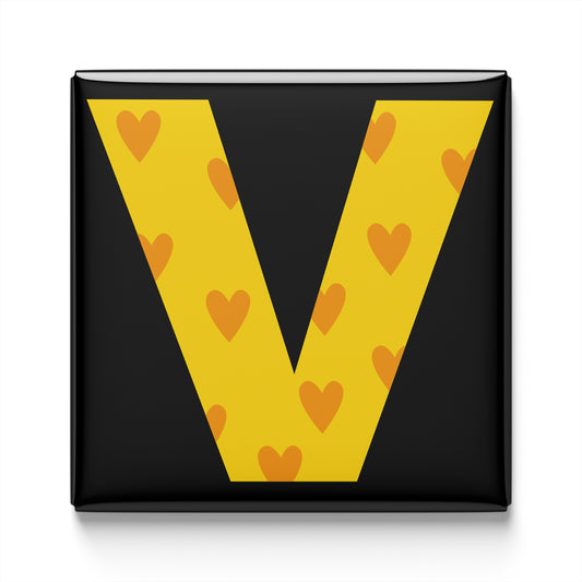 COLORFUL ALPHABET MAGNET – V