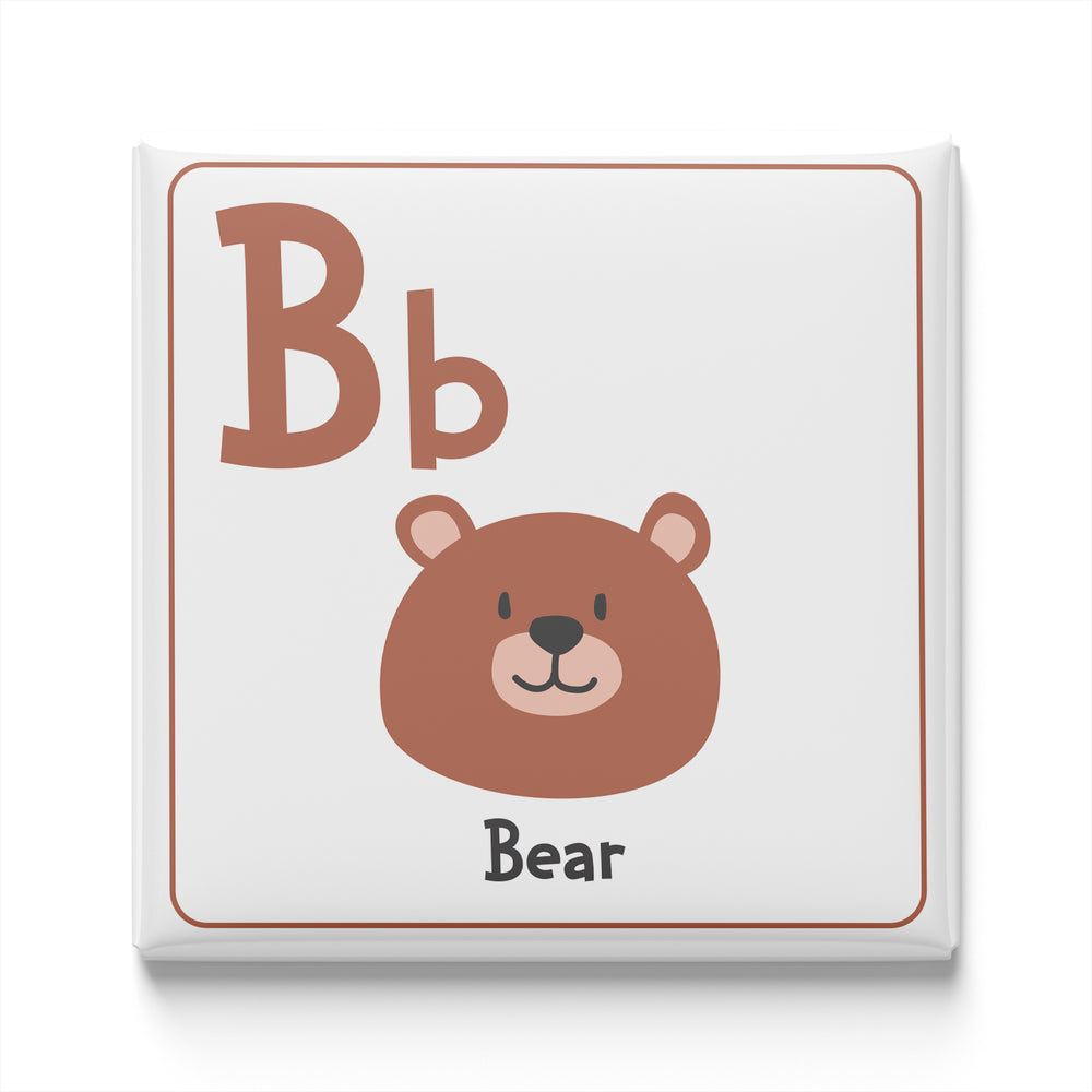 ANIMAL ALPHABET MAGNET – B
