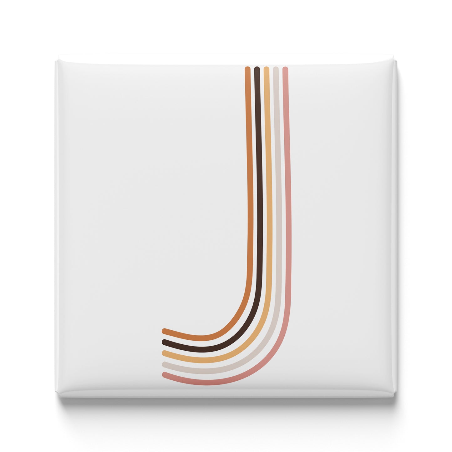 BOHO ALPHABET MAGNET – J