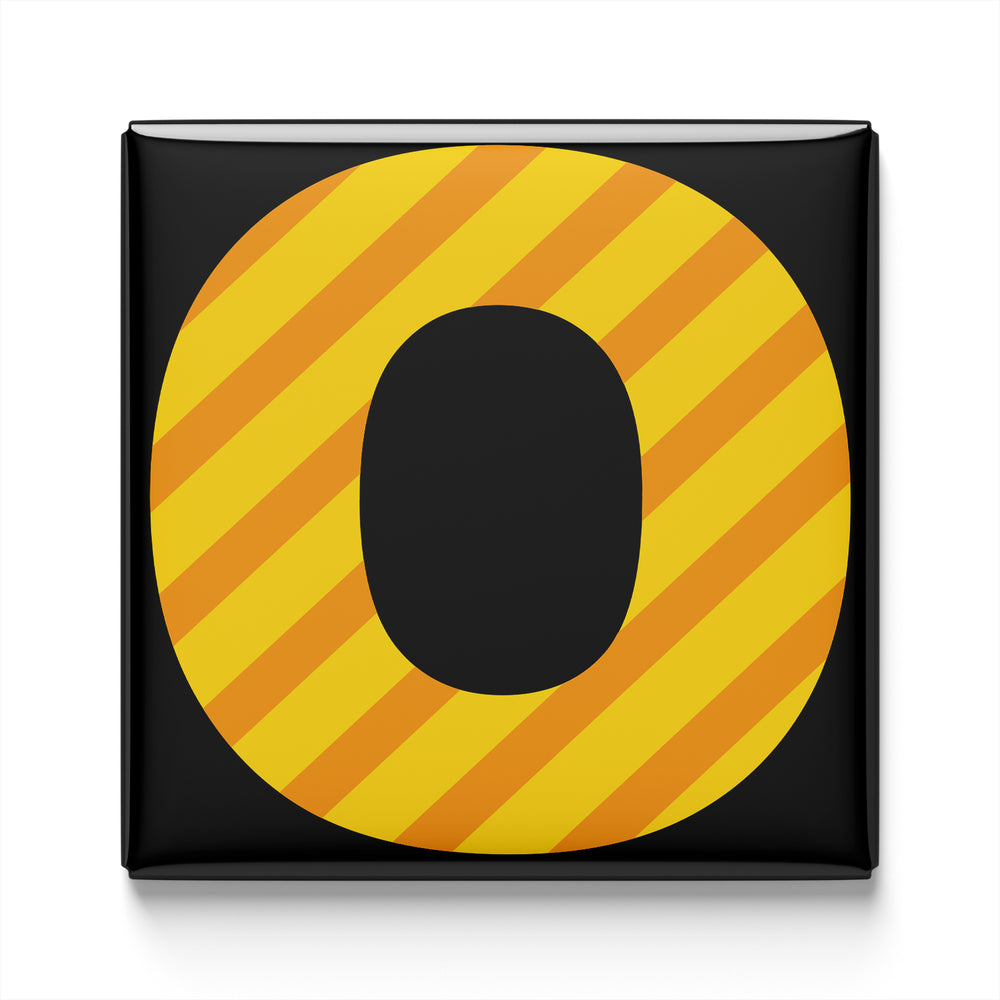 COLORFUL ALPHABET MAGNET – O