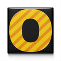Colorful Alphabet Magnet – O