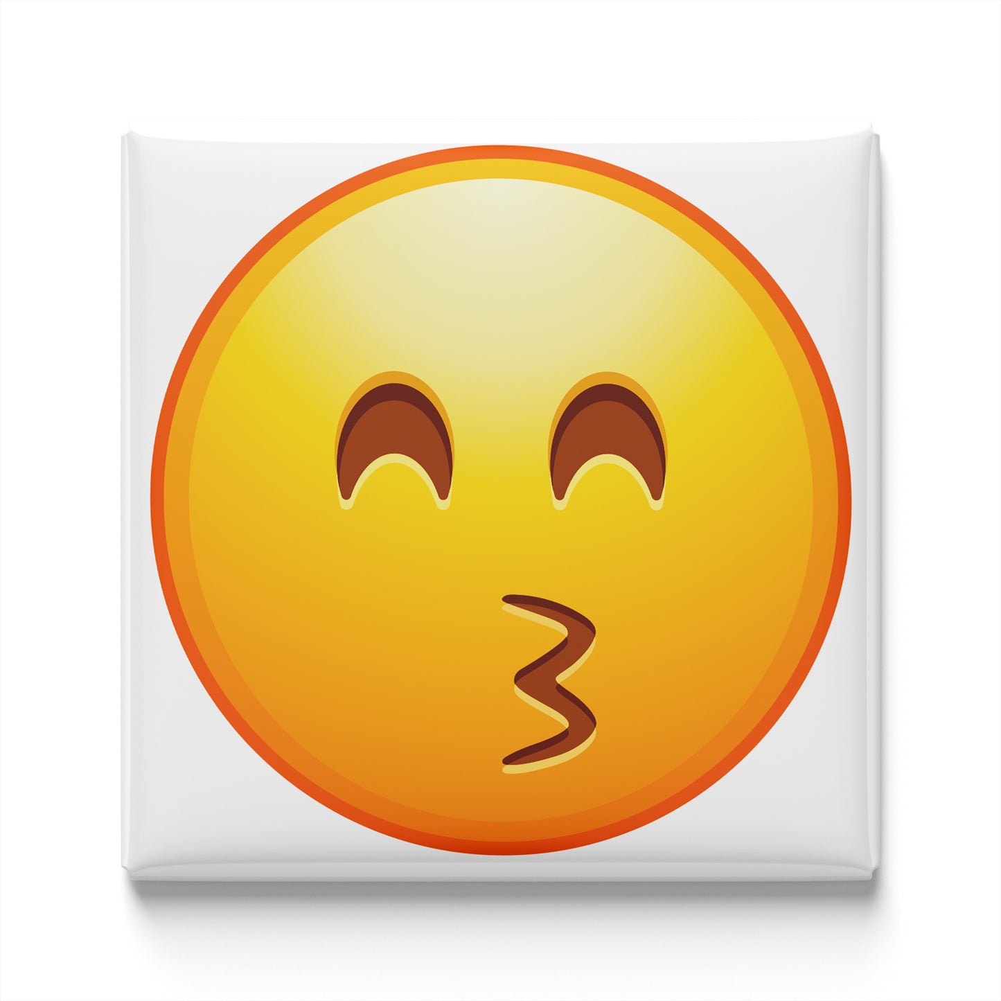 KISSING FACE WITH SMILING EYES EMOJI MAGNET