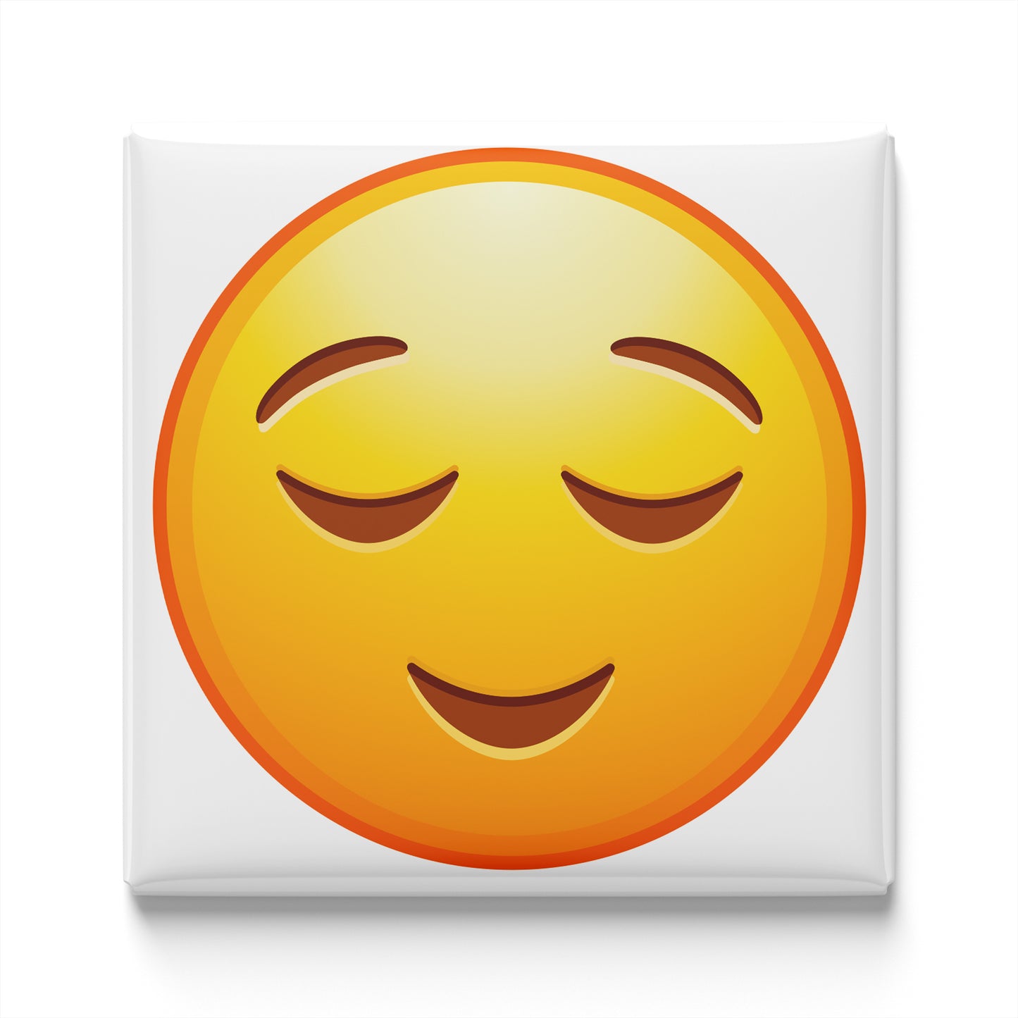 RELIEVED FACE EMOJI MAGNET