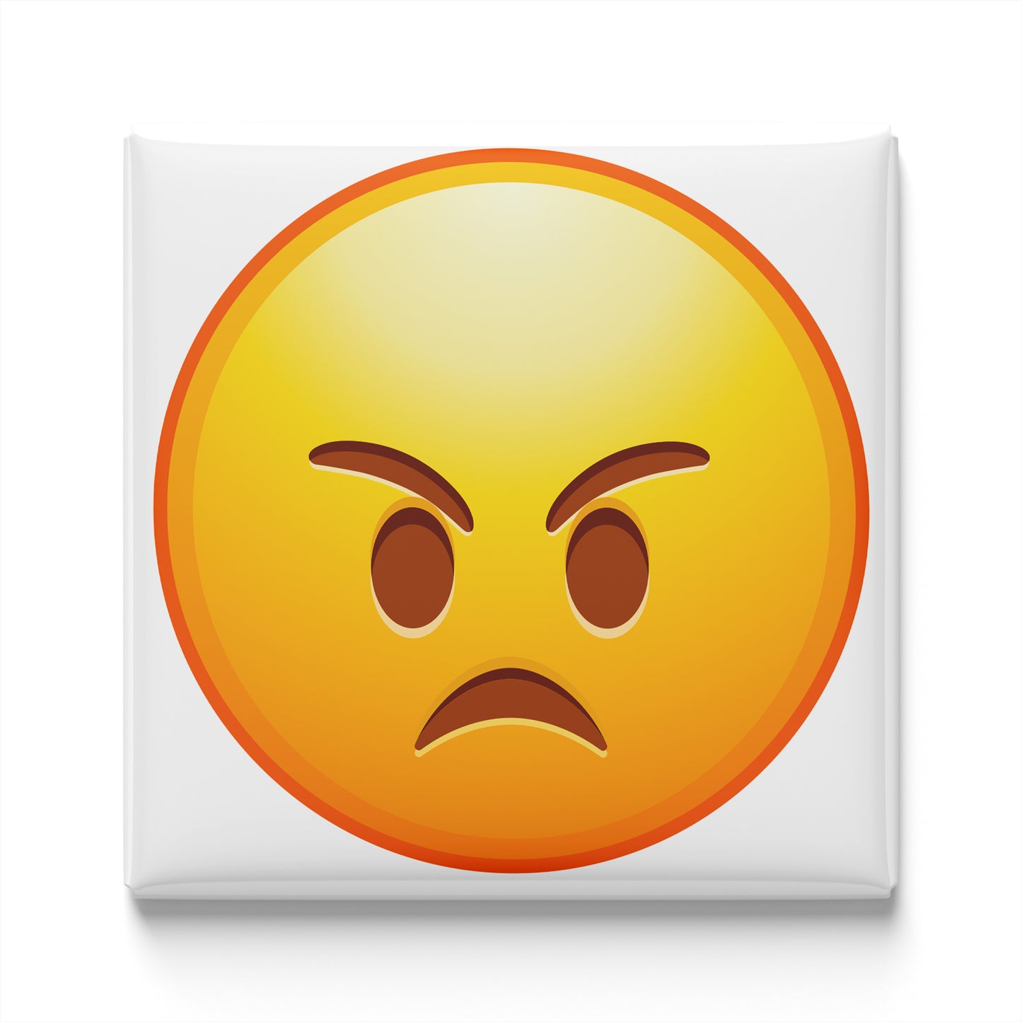 ANGRY FACE EMOJI MAGNET