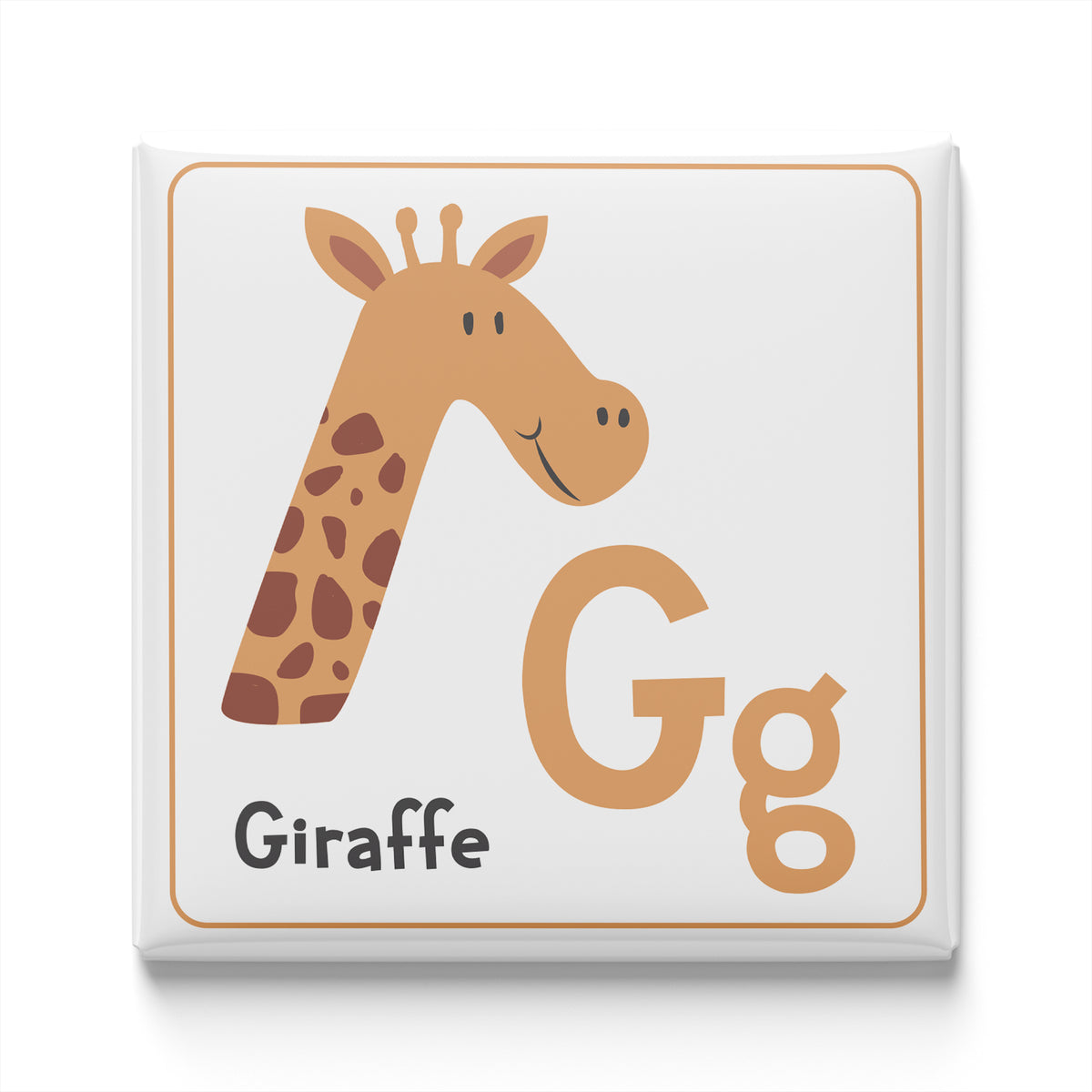 Animal Alphabet Magnet – G