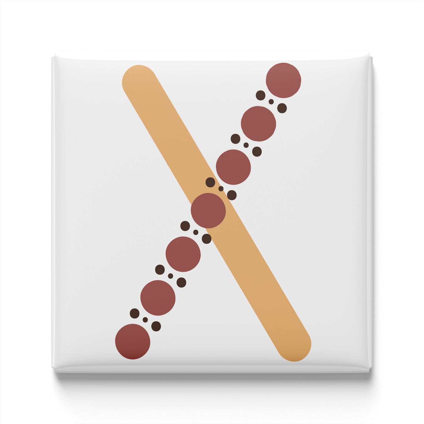 BOHO ALPHABET MAGNET – X