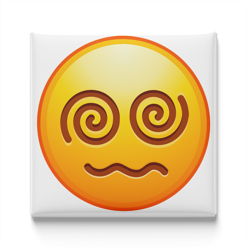 FACE WITH SPIRAL EYES EMOJI MAGNET