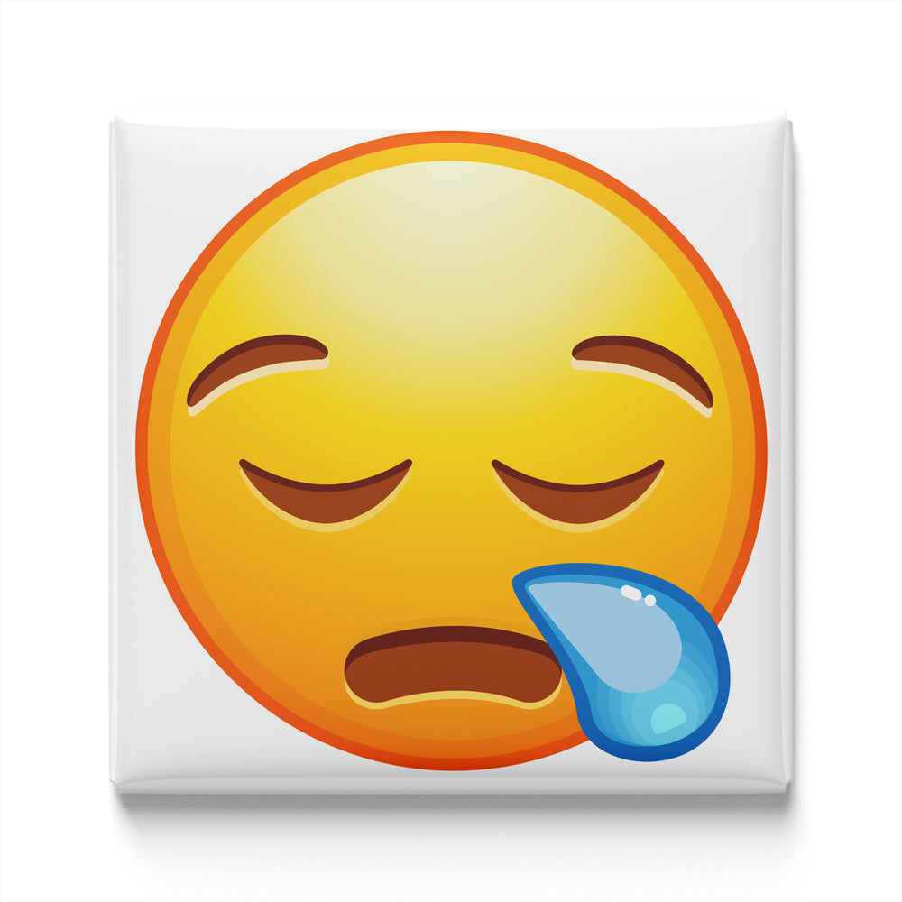 SLEEPY FACE EMOJI MAGNET