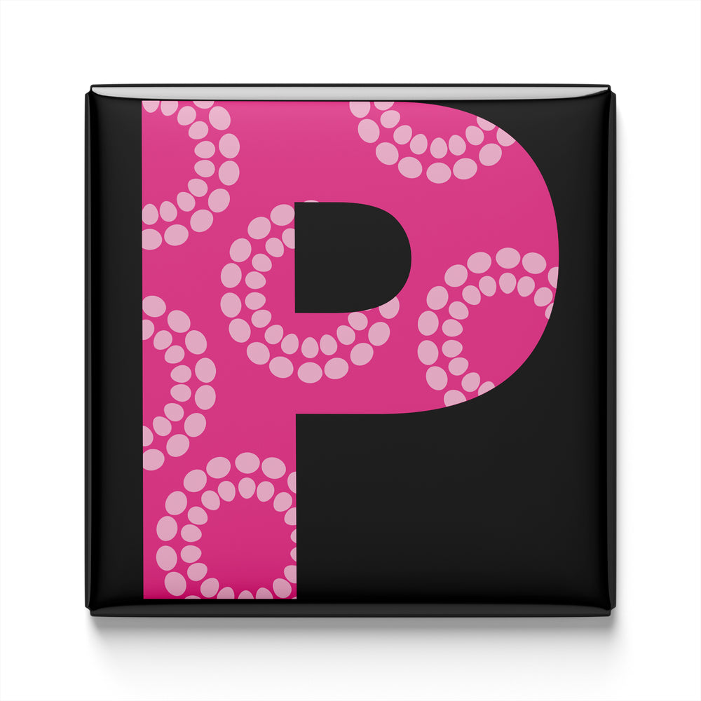 COLORFUL ALPHABET MAGNET – P