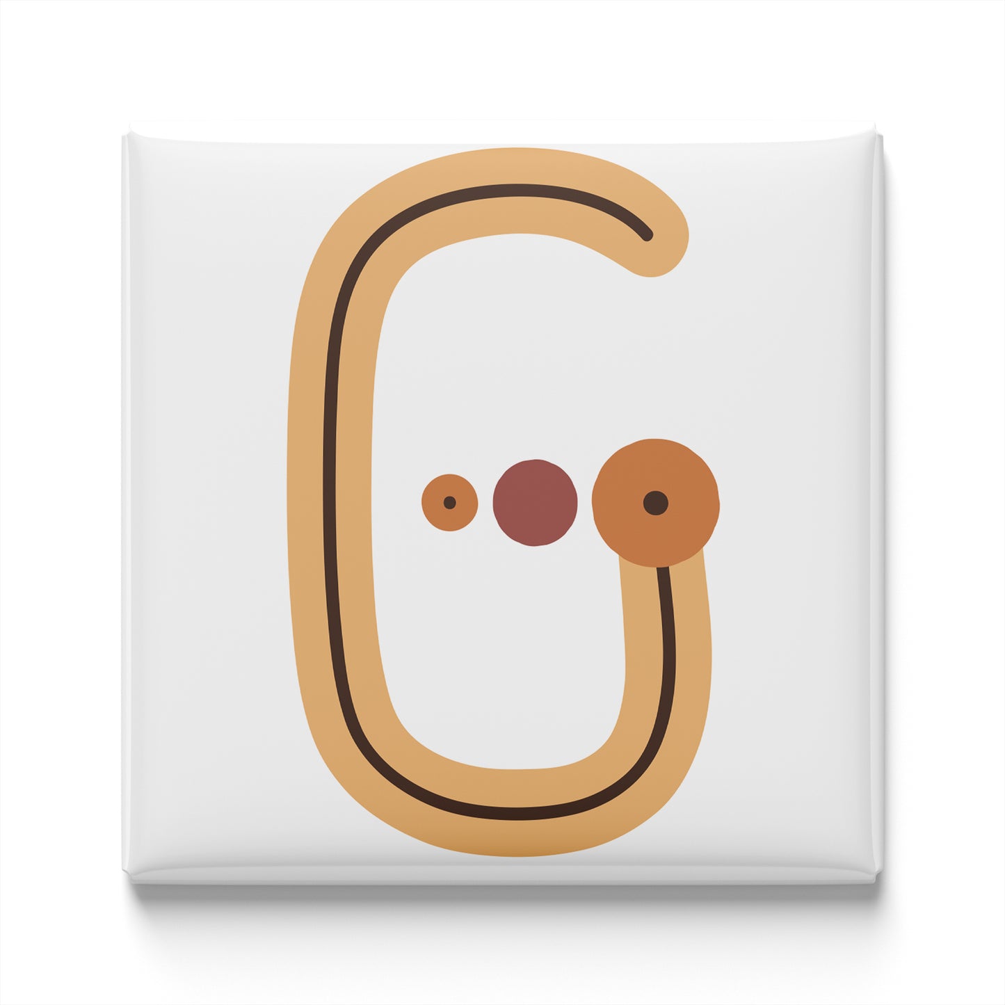 BOHO ALPHABET MAGNET – G