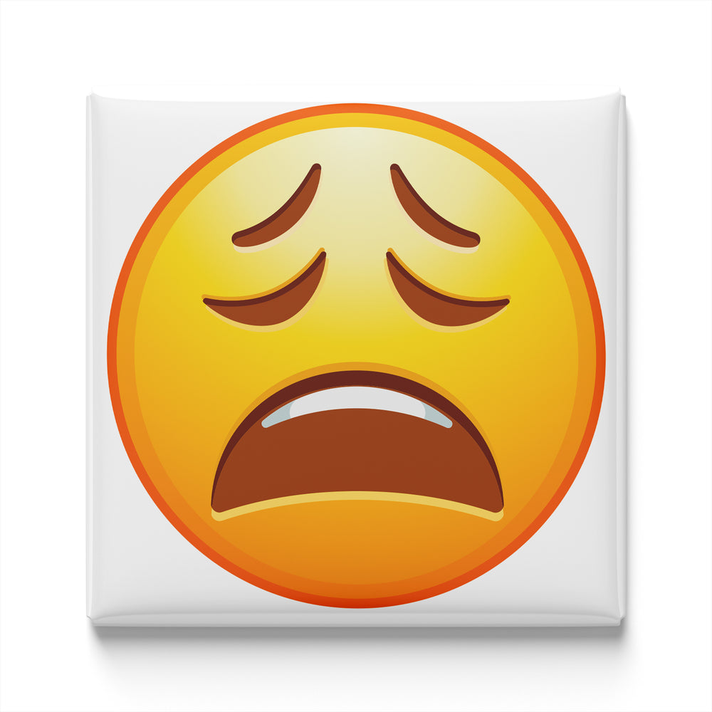 WEARY FACE EMOJI MAGNET