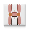 Boho Alphabet Magnet – H