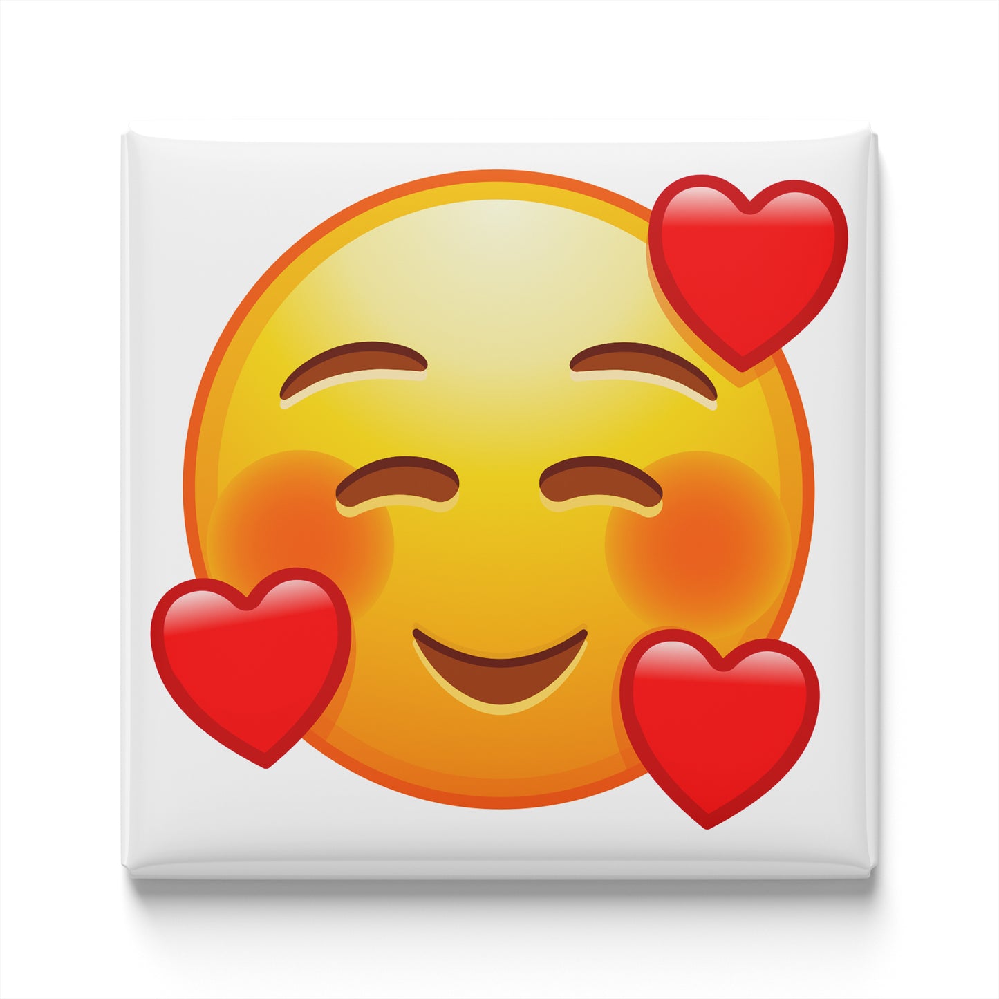SMILING FACE WITH HEARTS EMOJI MAGNET