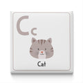 Animal Alphabet Magnet – C