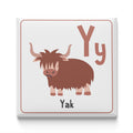 Animal Alphabet Magnet – Y