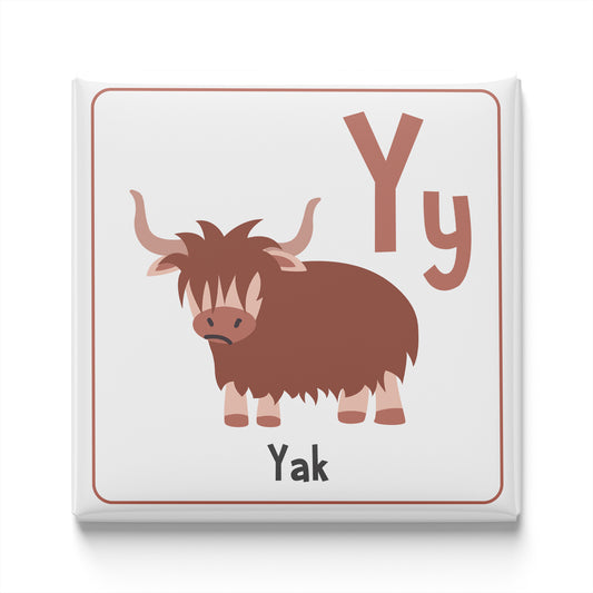 ANIMAL ALPHABET MAGNET – Y