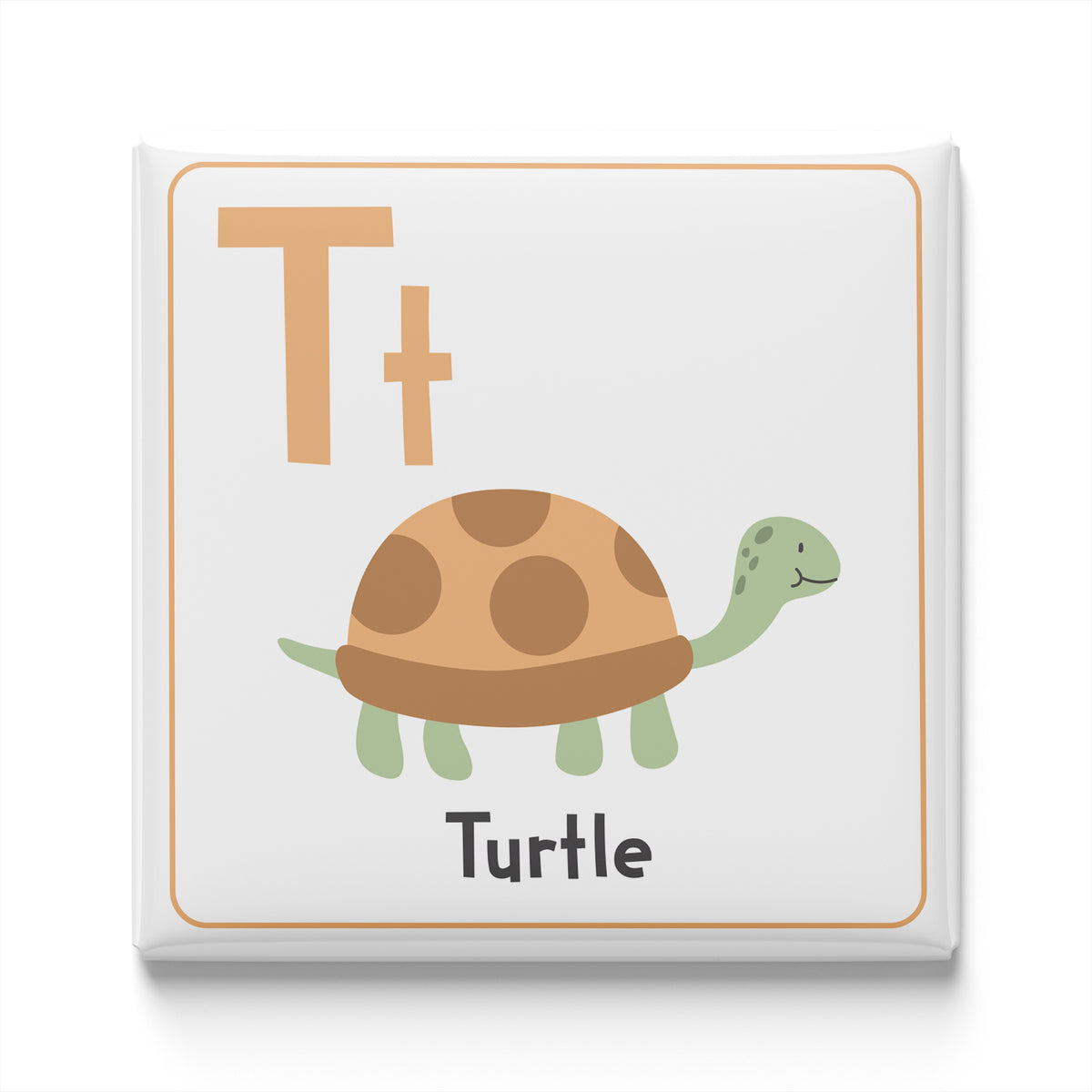 Animal Alphabet Magnet – T