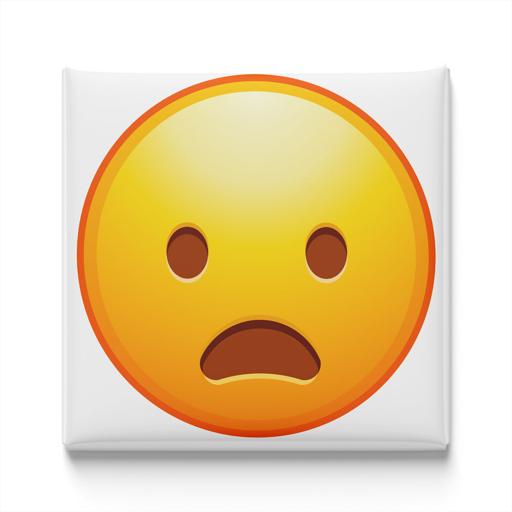 FROWNING FACE WITH OPEN MOUTH EMOJI MAGNET