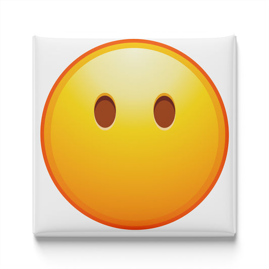 FACE WITHOUT MOUTH EMOJI MAGNET