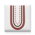 Boho Alphabet Magnet – U