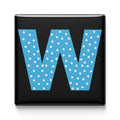 Colorful Alphabet Magnet – W