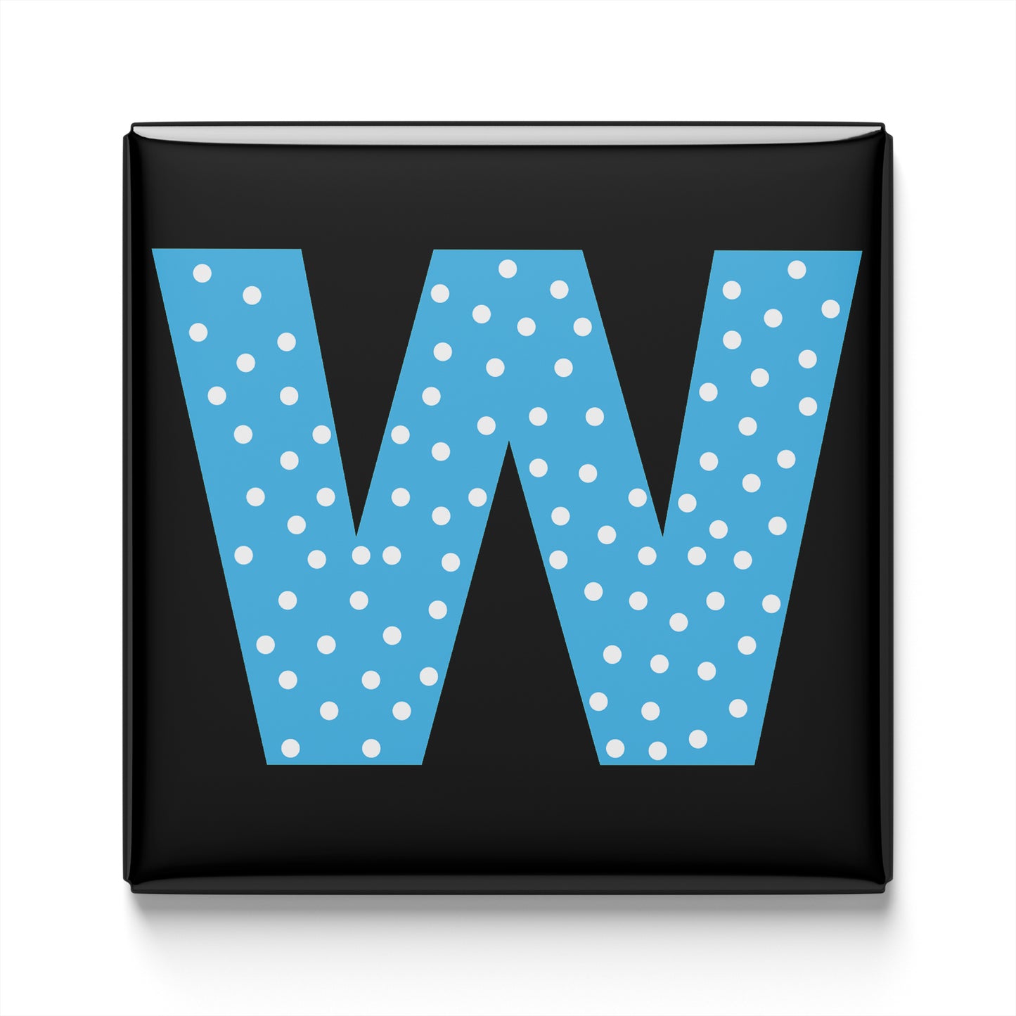 COLORFUL ALPHABET MAGNET – W
