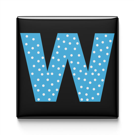 COLORFUL ALPHABET MAGNET – W