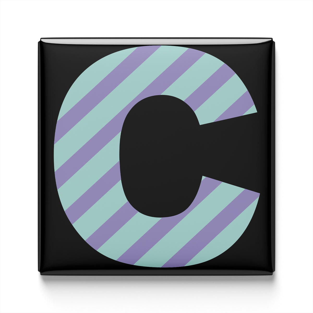 Colorful Alphabet Magnet – C