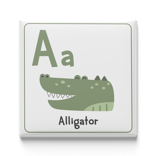 ANIMAL ALPHABET MAGNET – A