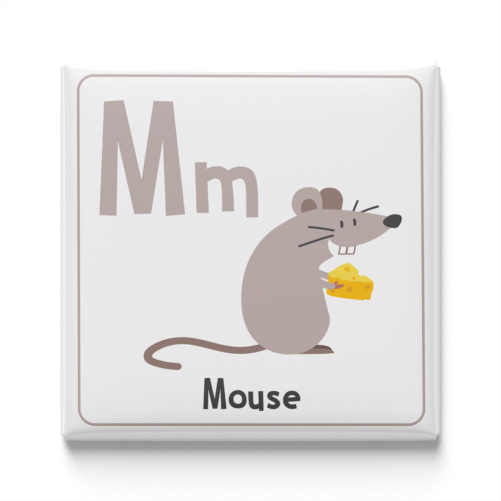 ANIMAL ALPHABET MAGNET – M