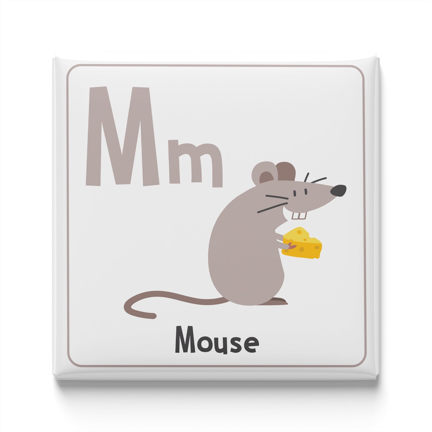 ANIMAL ALPHABET MAGNET – M